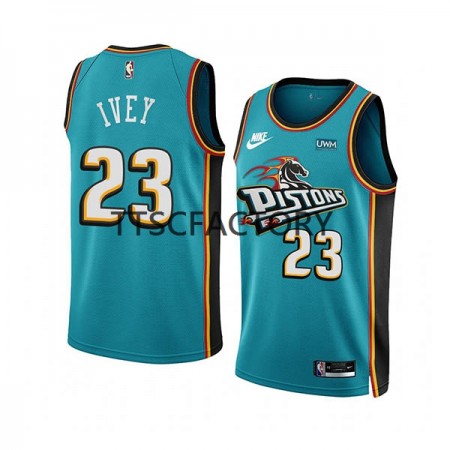 Maillot Homme Detroit Pistons Jaden Ivey 23 Nike 2022-23 Classic Edition Teal Swingman Maillot Homme Detroit Pistons Jaden Ivey 23 Nike 2022-23 Classic Edition Teal Swingman